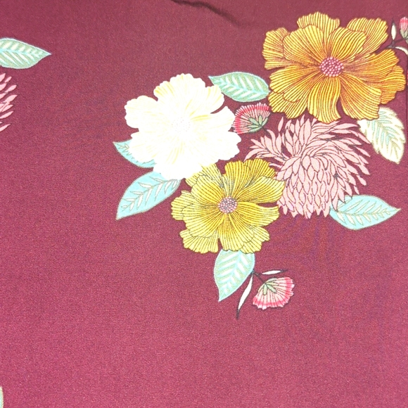 Floral Blouson Shift Dress - Picture 8 of 11